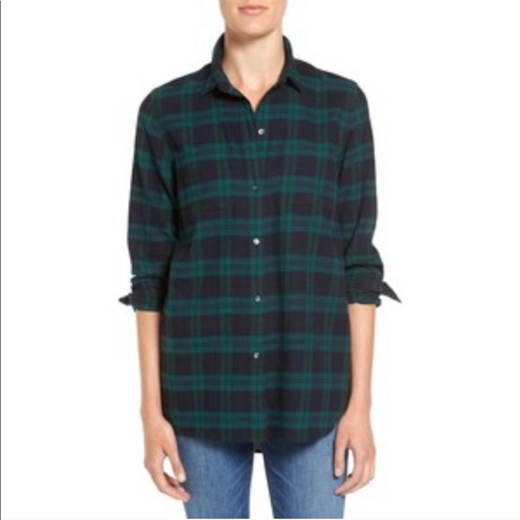 Madewell Tops - Madewell classic Plaid Flannel Top